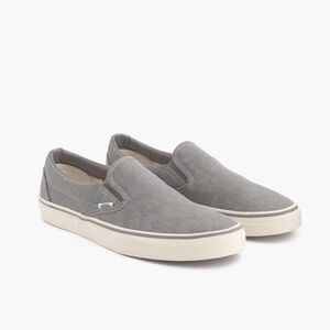 Vans® for J.Crew washed canvas classic slip-on sneakers